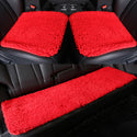 Chair Cushion, Five Seat Front And Rear Car Seat Protection Cushion, Decompression Anti-skid Super Soft Square Plush Seat Cover, Fit For Most Cars,SUVs