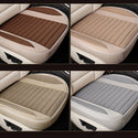 Flax Car Seat Cover Breathable Auto Seat Cushion Protector Front Automobile Seat Pad Mat Car Styling Interior Accessories