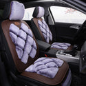 Car Cushion Five Seat Faux Rabbit Plush Car Mats Universal Most cars¡ê?SUVs Car Front And Rear Seat Protectors