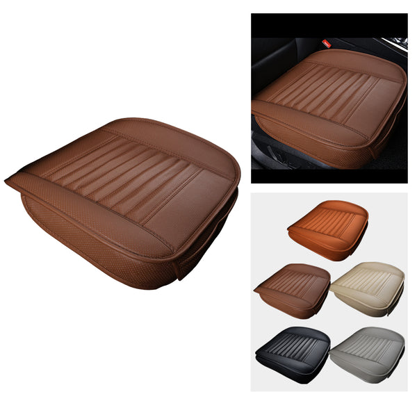 1/3 Piece Universal Leather Car Seat Cushion Car Seat Cover Front Seat Bottom, Compatible with 95% Vehicles (Sedans SUV Trucks Mini Vans)