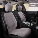 2/5 Seat Ultra-Thin Car Leather Suede Breathable Seat Cushion