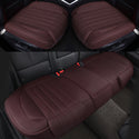 3D PU Leather Car Seat Covers Auto Seat Cushion Mat Breathable Car Front Rear Back Seat Cover Universal Car Accessories