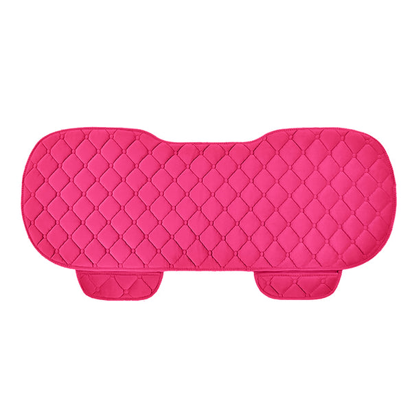 Plush Car Seat Cushion, Non Binding Anti Slip Rubber Bottom, Advanced Comfort Memory Foam, Driver Seat Backrest Cushion, Winter Seat Heating Pad