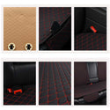 5 Seats Flax Car Seat Cover Protector with Backrest Front Rear Seat Back Waist Washable Cushion Pad Mat for Auto