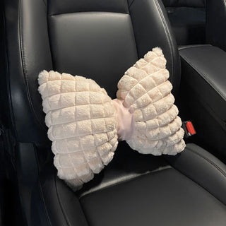 Buy pink-waist-rest Car Seat Cushion 5-seat Winter Plush Car Seat Cover Anti-skid Single Piece Seat Protection Cushion Warm,Comfortable No Peculiar Smell