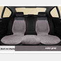 2/5 Seat Ultra-Thin Car Leather Suede Breathable Seat Cushion