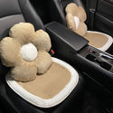 Car seat cushion in winter Car cushion Front and rear car seat protectors Plush car seat cushion Antiskid cushion