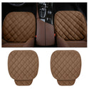 Autumn Winter Universal Anti Slip Car Front & Rear Seat Lattice Cushion Cover Chair Pad Seat Mat 4 Colors