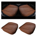 1/3 Piece Universal Leather Car Seat Cushion Car Seat Cover Front Seat Bottom, Compatible with 95% Vehicles (Sedans SUV Trucks Mini Vans)