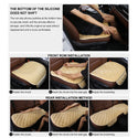 Autumn Winter Universal Anti Slip Car Front & Rear Seat Lattice Cushion Cover Chair Pad Seat Mat 4 Colors