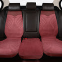 2/5 Seat Ultra-Thin Car Leather Suede Breathable Seat Cushion Saddle Seat Cushion For All Seasons Seat Cover