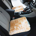 Car Seat Cushion Winter Plush Seat Cushion Cover Warm Single Piece Square Cushion Backless Three Piece Car Front And Rear Seats