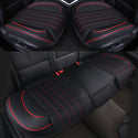 3D PU Leather Car Seat Covers Auto Seat Cushion Mat Breathable Car Front Rear Back Seat Cover Universal Car Accessories