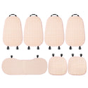 Car Seat Cushion 5-seat Winter Plush Car Seat Cover Anti-skid Single Piece Seat Protection Cushion Warm,Comfortable No Peculiar Smell