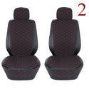 Car Seat Cover Protector Front Rear Back Seat Cushion Pad Mat with Backrest for Auto Automotive Interior Truck Suv or Van