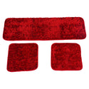 Car Seat Cushion Winter Plush Seat Cushion Cover Warm Single Piece Square Cushion Backless Three Piece Car Front And Rear Seats