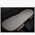 Car Seat Cover Front Rear cotton linen Cushion Non Slide  Universal Seat Protector Auto Accessories