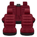 Car Seat Cover, Warm Plush Car Seat Cover Front And Rear Seat Cushion Car Protector, Fit For Most Cars, SUVs In Winter