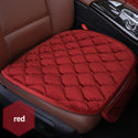 Plush Car Seat Cushion, Non Binding Anti Slip Rubber Bottom, Advanced Comfort Memory Foam, Driver Seat Backrest Cushion, Winter Seat Heating Pad