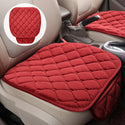 Plush Car Seat Cushion, Non Binding Anti Slip Rubber Bottom, Advanced Comfort Memory Foam, Driver Seat Backrest Cushion, Winter Seat Heating Pad