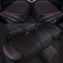 3D PU Leather Car Seat Covers Auto Seat Cushion Mat Breathable Car Front Rear Back Seat Cover Universal Car Accessories