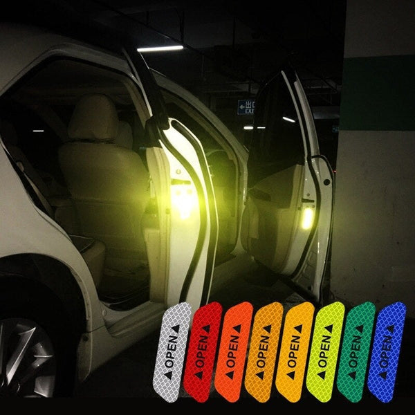 Car reflective stickers Tape Warning Safety Lighting Luminous Tapes